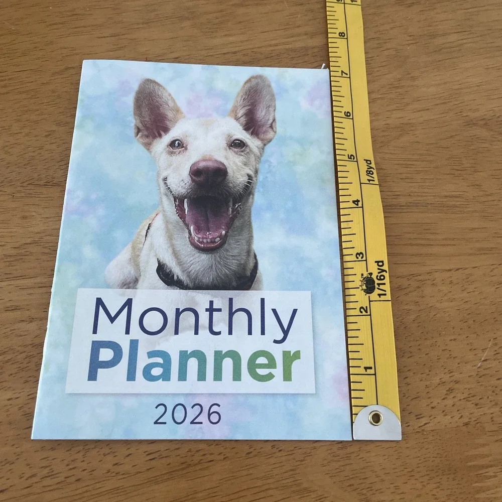 PeTA 2026 Calendar 12 Months Rescued! And 2026 Monthly Planner PETA Lot NEW